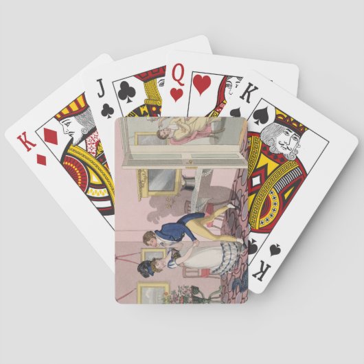 Intrigue, bord 10 van "De vereiste kwalificaties" Pokerkaarten (Achterkant)