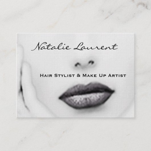 Intriqueerde 3,5 x 2,5 inch visitekaartje (Voorkant)