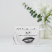 Intriqueerde 3,5 x 2,5 inch visitekaartje (Staand voorkant)