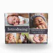  introducerende Baby fotocollage alk Fotoblokken (Voorkant)