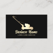 Introductie en landschapsontwerp Modern Black & Go Visitekaartje (Voorkant)