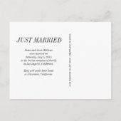 Introductie | Moderne aankondiging van het fotohuw (Achterkant)