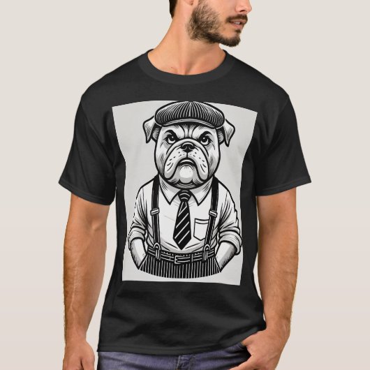 Introductie van Bruno, de spierbundel van het outf T-shirt (Voorkant)