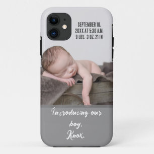 Introductie van de aankondiging van de geboorte va Case-Mate iPhone case