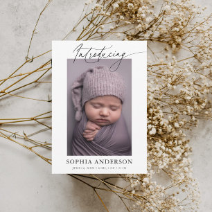 Introductie van de aankondiging van de Manuscript