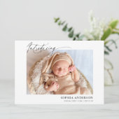 Introductie van de aankondiging van de Manuscript  (Staand voorkant)