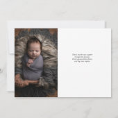 Introductie van de aankondiging van de Manuscript  (Achterkant)