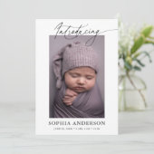 Introductie van de aankondiging van de Manuscript  (Staand voorkant)