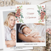 Introductie van de geboorte van de 2de herfst bloe aankondiging