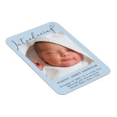 Introductie van de geboorteaankondiging van Photo Magneet (Rechterzijde)