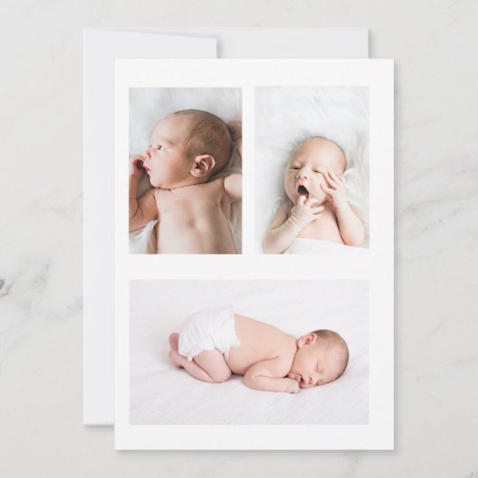 Introductie van de moderne 3de aankondiging van de (Achterkant)