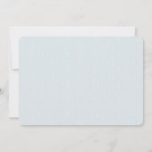 Introductie van de moderne grafische geboorte aankondiging (Achterkant)