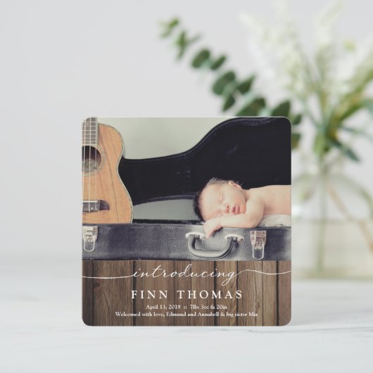 Introductie van de pasgeboren | Aankondiging van B (Staand voorkant)