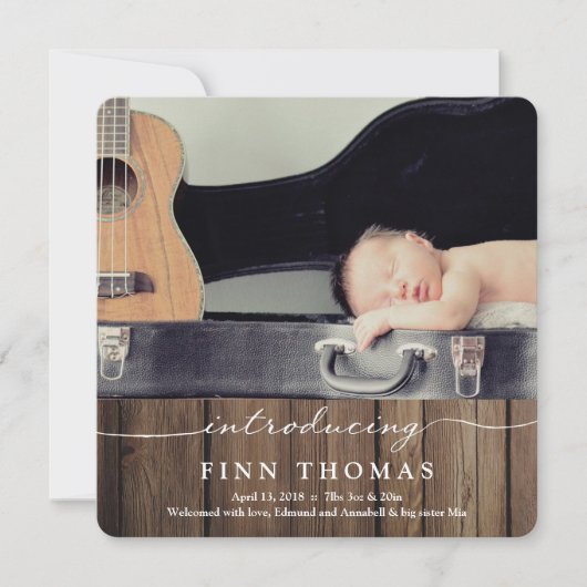 Introductie van de pasgeboren | Aankondiging van B (Voorkant)