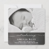 Introductie van de pasgeboren | Aankondiging van B (Voorkant)