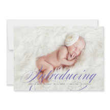 Introductie van Elegant Full Bleed Foto Nieuwe Bab