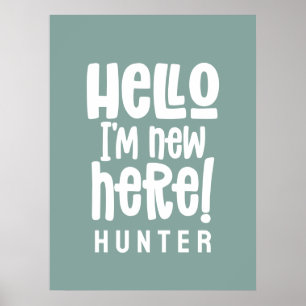 Introductie van foto blush roze bloemenelegant poster