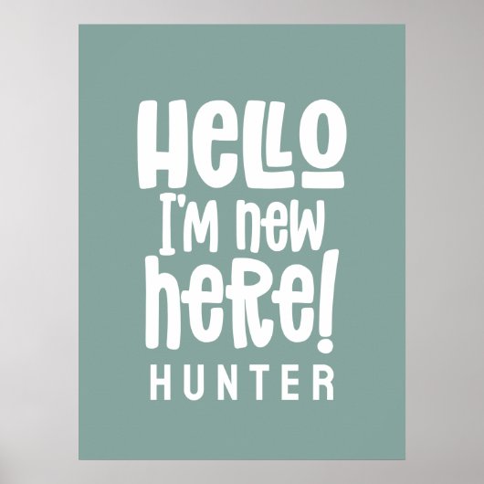 Introductie van foto blush roze bloemenelegant poster (Voorkant)