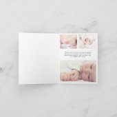 Introductie van Foto's Baby geboortebekendmaking Aankondiging (Binnen)