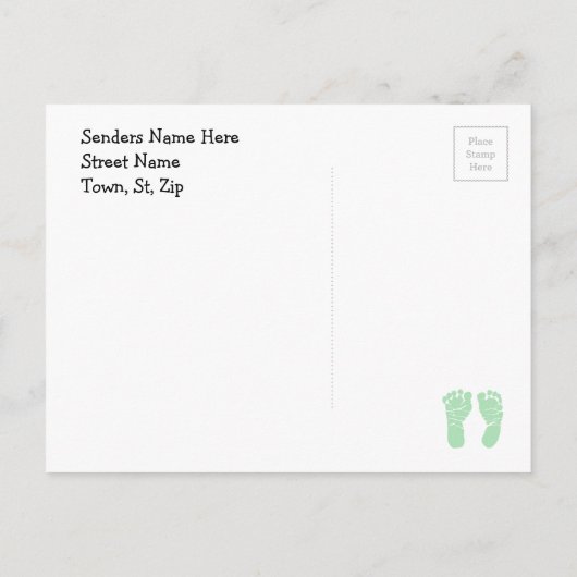 Introductie van het nieuwe Briefkaart van de Aanko (Achterkant)