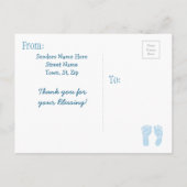 Introductie van het nieuwe Briefkaart van de Aanko (Achterkant)