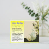 Introductie van Jane Austen Briefkaart (Staand voorkant)