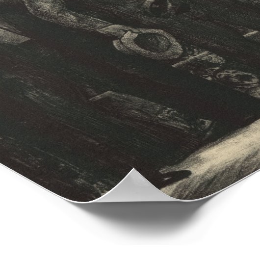 Introductie van John L. Sullivan - George Bellows Poster (Hoek)