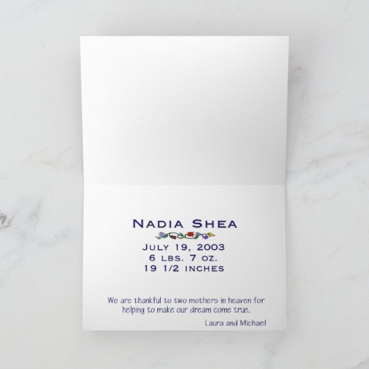 Introductie van Nadia Aankondiging (Binnen)