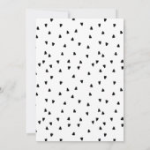 Introductie van nieuwe babyfoto Baby Geboorte Aankondiging (Achterkant)