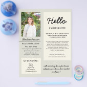 Introductie van onroerend goed Boerderij Promotie Flyer (Enkel)