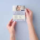 Introductie van onroerend goed Marketingadvertenti Flyer (Hand)