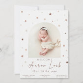 Introductie van ons kleine wonder: [naam van de ba aankondiging (Voorkant)