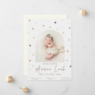 Introductie van ons kleine wonder: [naam van de ba aankondiging