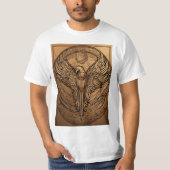 Introductie van ons Majestic Guardian Eagle Tattoo T-shirt (Voorkant)