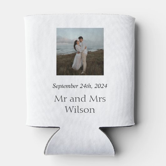 Introductie van onze moderne minimalistische elega blikjeskoeler (Achterkant)