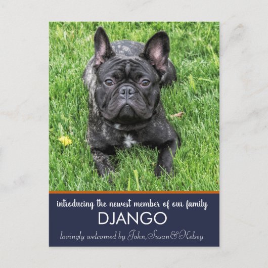 "Introductie" van onze nieuwe mededeling van de Do Briefkaart (Voorkant)