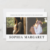 Introductie van onze nieuwe toevoeging Foto Geboor Aankondiging (Voorkant)