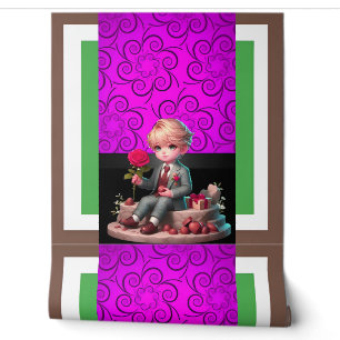 Introductie van onze Peel en Stick Behang, Behang