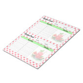 Introductie van onze schattige mondwater watermelo notitieblok (Schuin)