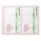 Introductie van onze schattige mondwater watermelo notitieblok (Voorkant)