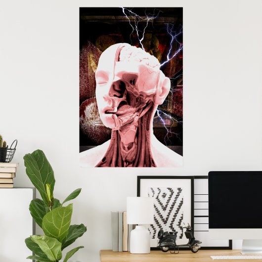 introspectief poster (Thuiskantoor)