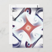 Introspectieve sensatie briefkaart (Voorkant / Achterkant)