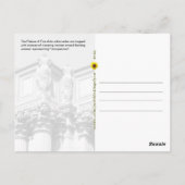 'Introspection', het paleis van de fijne kunsten,  Briefkaart (Achterkant)