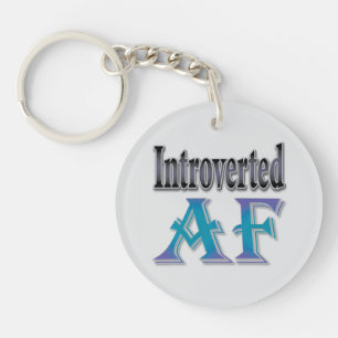 Introvert AF Sleutelhanger