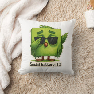 😴 Introvert Alarm: Sociale Batterij = 1% Kussen �