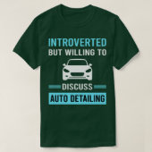 Introvert Auto Detail Detailer T-shirt (Design voorkant)