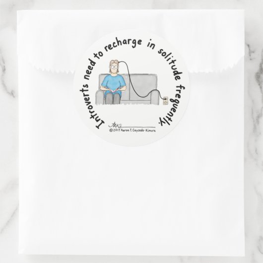 Introvert Basics: Sticker opladen (Tas)