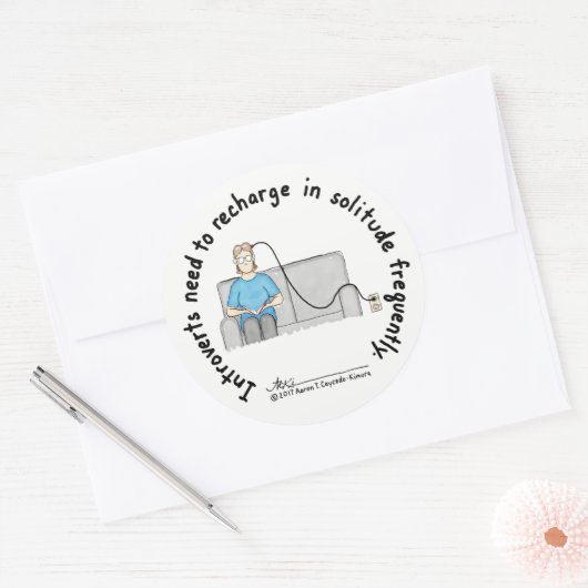 Introvert Basics: Sticker opladen (Envelop)