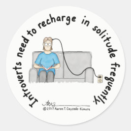 Introvert Basics: Sticker opladen