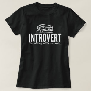 Introvert Book Lover T-Shirt
